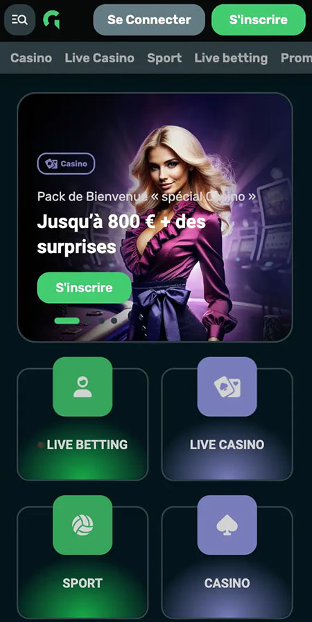 grandzbet casino mobile